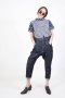 สตรีทแฟชั่น  Signature Denim Harem Pants by WLS