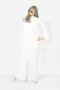 สตรีทแฟชั่น  White Nominal Victorian Maxi Dress by WLS