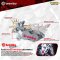 คาลิเปอร์เบรก brembo หูชิดสีเทา/แดง ซ้าย สำหรับ Forza300/350