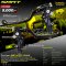 SMRT M-07CC ปั๊มเบรกบนซ้ายขวา CNC ก้านพับได้ ปั๊มบนแต่ง มอเตอร์ไซค์ Universal