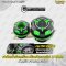 ฝาปิดน้ำมันเครื่อง+น็อตปิดจานไฟ  2 TONE CNC REVOLUTION FORZA 350