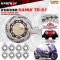 จานเบรกหน้า KAMUI TD-5.1 ขนาด 300 mm สำหรับ HONDA FORZA 350