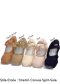 S61d Etoile Canvas Split sole