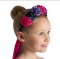 Flower Headband with Ribbon
