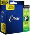 Elixir 3-Pack Electric Srings Optiweb Super Light 9-42