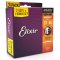 Elixir 3-Pack Phosphor Bronze Nanoweb Medium 13-56