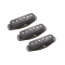 Fishman Multi-Voice Fluence Single Width Pickups for Strat, Set of 3,  Black