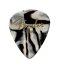 Fender Premium Celluloid 351 Guitar Pick, Zebra