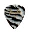 Fender Premium Celluloid 351 Guitar Pick, Zebra