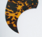 High quality D Acoustic Guitar pickguard - Light Brown with Black Dot