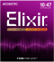 Elixir 80/20 Bronze Nanoweb Anti-rust 12-String Light 10-47