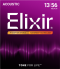 Elixir Phosphor Bronze Nanoweb Anti-rust Medium 13-56