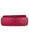 กระเป๋า Classic jumbo red chevron with SHW