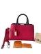 LOUIS VUITTON Kleber WAY Shoulder Epi Hot Pink