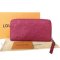 กระเป๋าสตางค์ LV zippy empreinte red