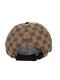 หมวก GUCCI Webbing-Trimmed Monogrammed Canvas Baseball