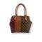 กระเป๋า LV Limited Edition Burgundy Blocks Zipped