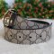 Gucci Belt Men Double G Silver Dasher