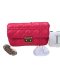 Dior Magenta Cannage Quilted Leather Small Miss