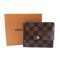 Louis Vuitton damier ebene elise wallet