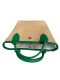 Longchamp Women's green Le Panier Logo