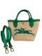 Longchamp Women's green Le Panier Logo