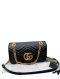 GUCCI​ Marmont ​GG Lamb​ Black