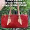 Louis Vuitton Rosewood Monogram Vernis Leather Pomme