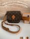 LOUIS VUITTON Monogram Saint Cloud PM Shoulder Bag