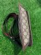 GG Supreme Monogram Neo Vintage Web Belt Bag Brown