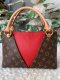 Louis Vuitton V Tote Monogram Canvas and Leather
