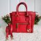 MICHAEL KORS Red Leather Collette Messenger Bag