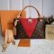 Louis Vuitton V Tote Monogram Canvas and Leather
