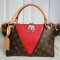 Louis Vuitton V Tote Monogram Canvas and Leather