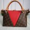 Louis Vuitton V Tote Monogram Canvas and Leather