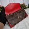 กระเป๋าสตางค์ LV Monogram Sarah Retiro Cherry