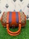 Gucci Orange/beige Gg Canvas Medium Vintage