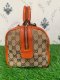 Gucci Orange/beige Gg Canvas Medium Vintage