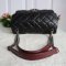 Chanel Black Duo Color Classic Flap