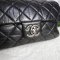Chanel Black Duo Color Classic Flap