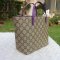GUCCI GG Supreme Monogram Childrens Rainbow Birds Tote