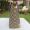 GUCCI GG Supreme Monogram Childrens Rainbow Birds Tote