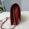 Chanel WOC Red Caviar