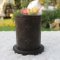 LOUIS VUITTON Deux pots à crayons en toile monogram