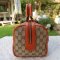 Gucci Orange/beige Gg Canvas Medium Vintage