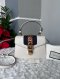 กระเป๋ามินิ Gucci Sylvie หนังสีขาว