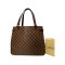 Brown Louis Vuitton Damier Ebene Uzes Tote Bag