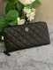 Chanel bifold black caviar SHW