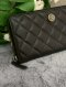 Chanel bifold black caviar SHW