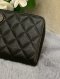Chanel bifold black caviar SHW